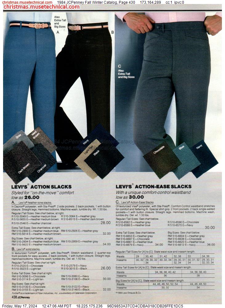 1984 JCPenney Fall Winter Catalog, Page 430