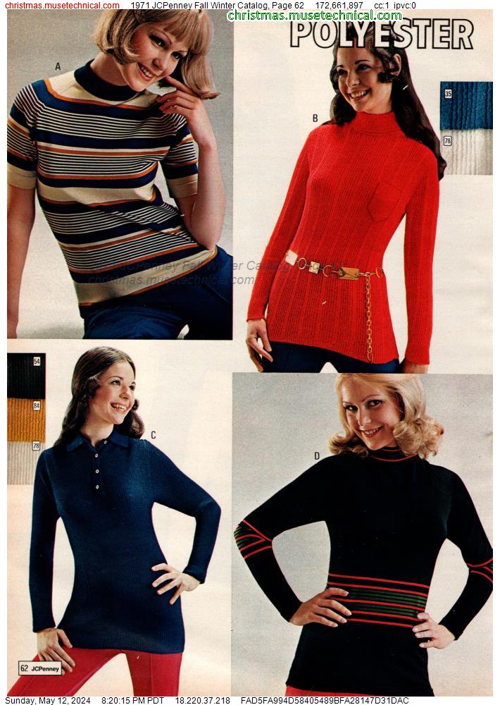 1971 JCPenney Fall Winter Catalog, Page 62