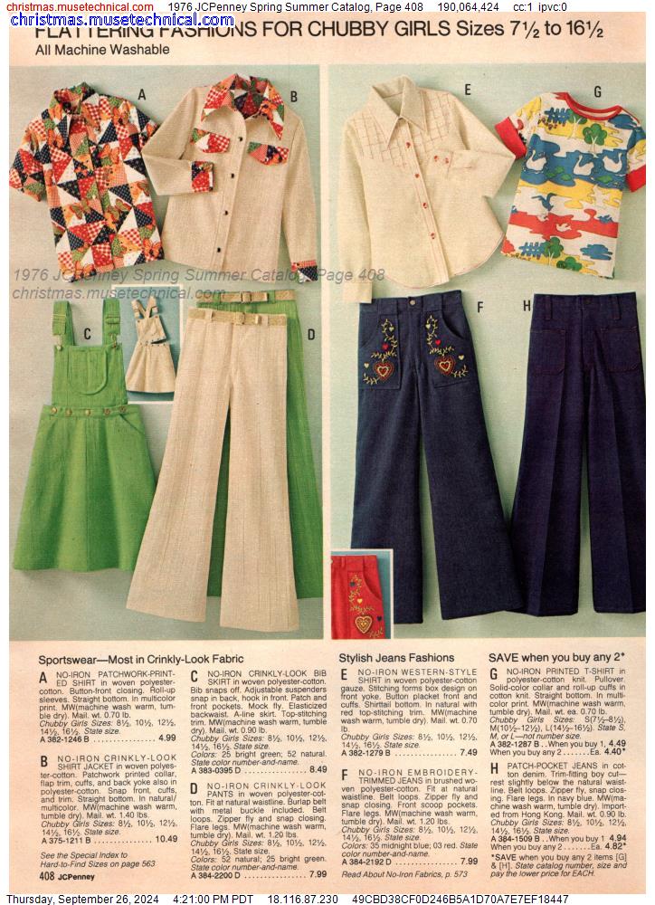 1976 JCPenney Spring Summer Catalog, Page 408