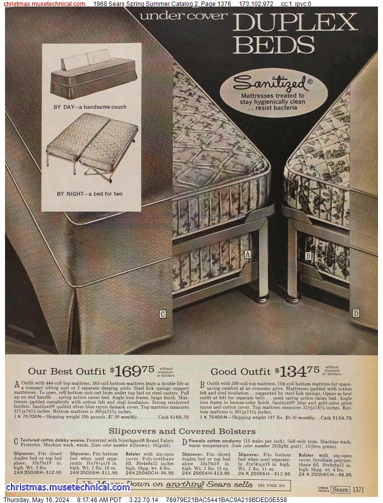1968 Sears Spring Summer Catalog 2, Page 1376