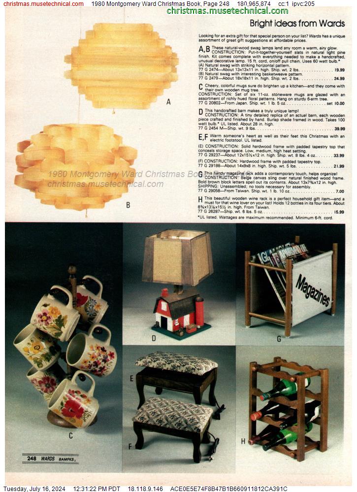 1980 Montgomery Ward Christmas Book, Page 248