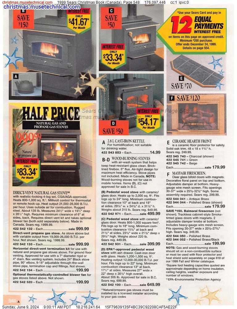1999 Sears Christmas Book (Canada), Page 548