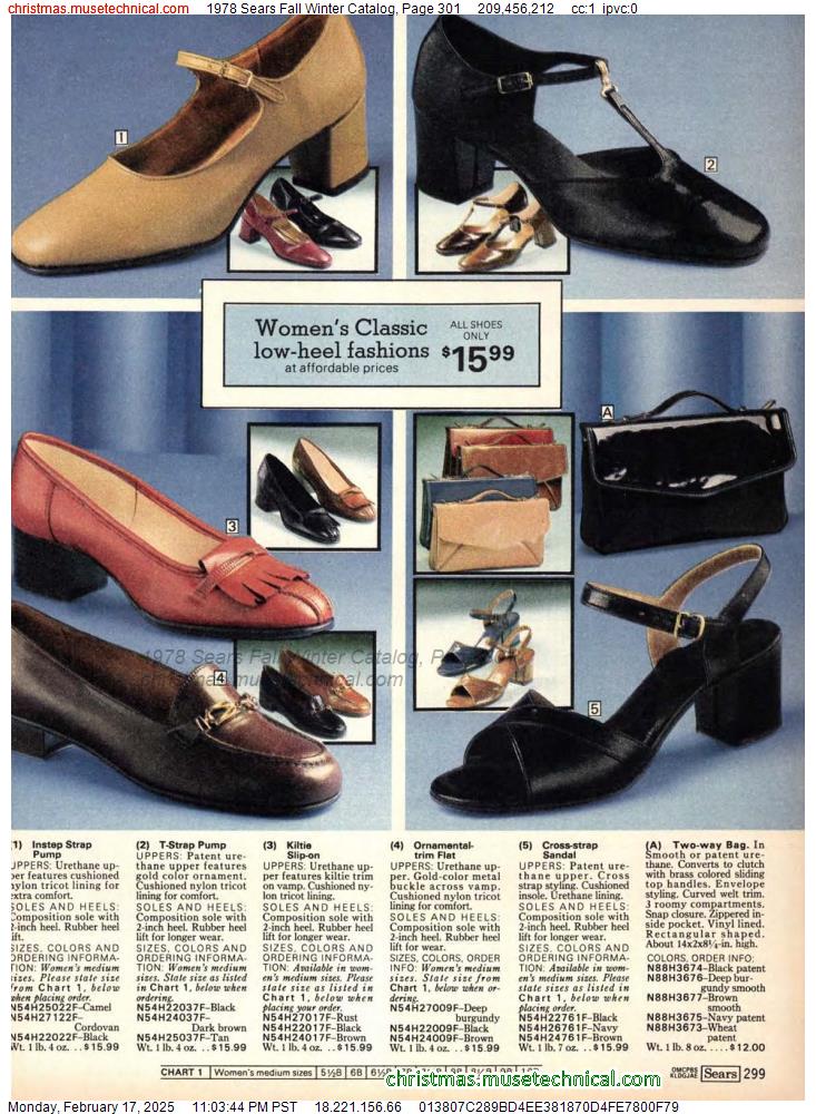 1978 Sears Fall Winter Catalog, Page 301