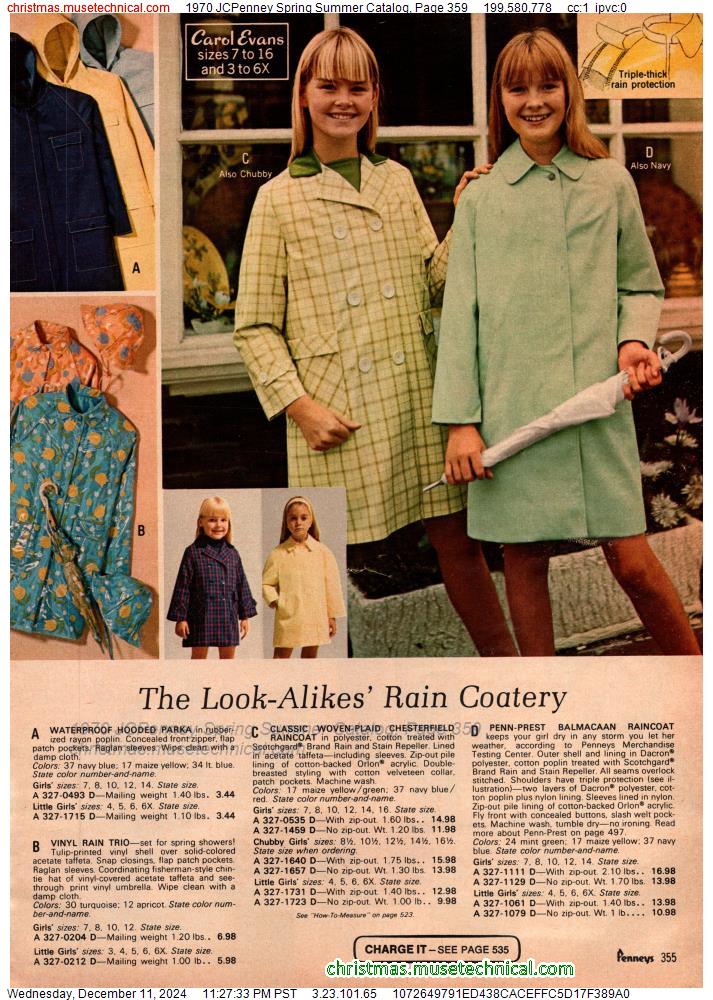 1970 JCPenney Spring Summer Catalog, Page 359