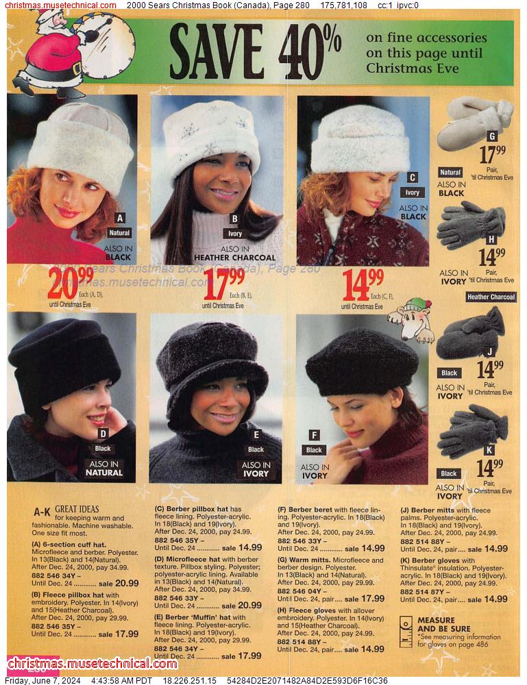 2000 Sears Christmas Book (Canada), Page 280