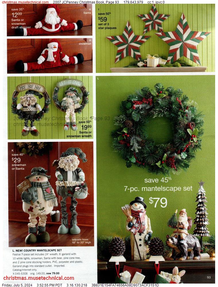 2007 JCPenney Christmas Book, Page 93