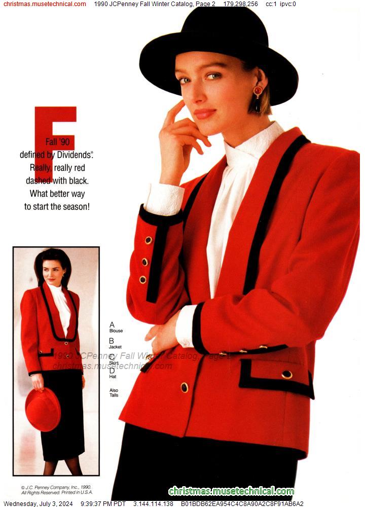 1990 JCPenney Fall Winter Catalog, Page 2