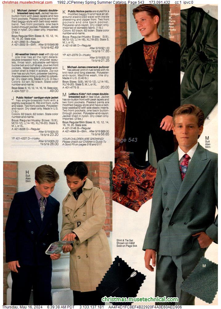 1992 JCPenney Spring Summer Catalog, Page 543