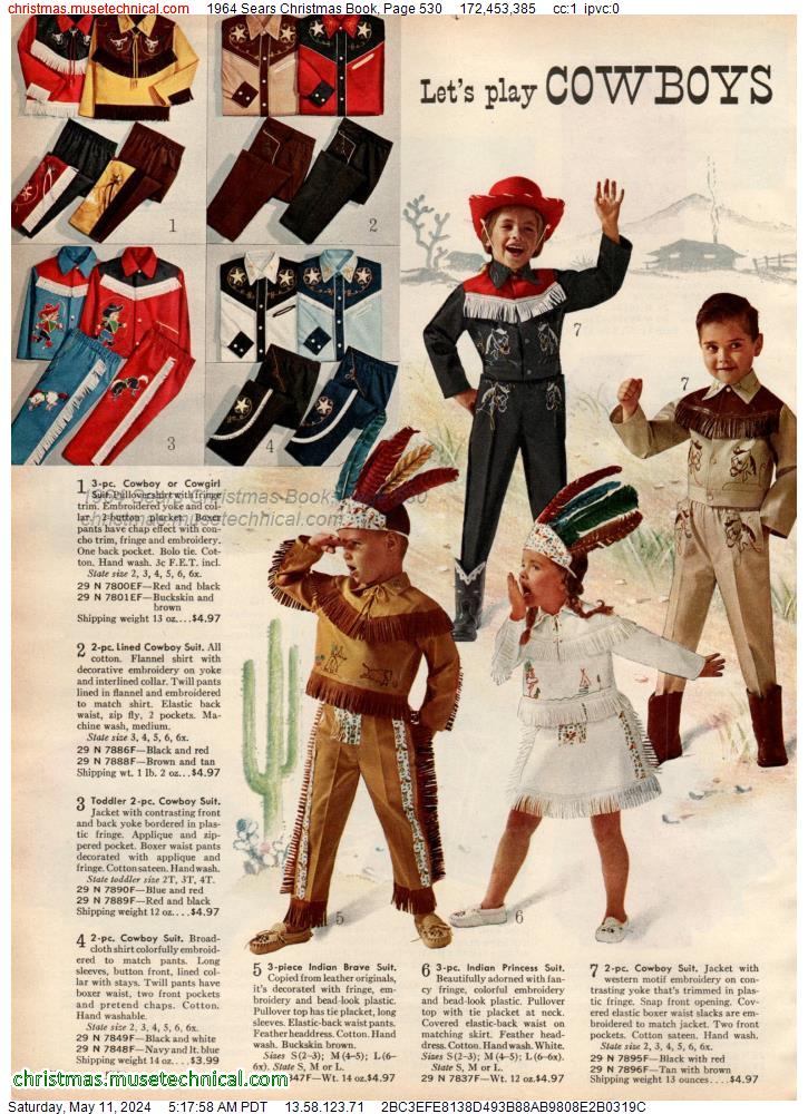 1964 Sears Christmas Book, Page 530