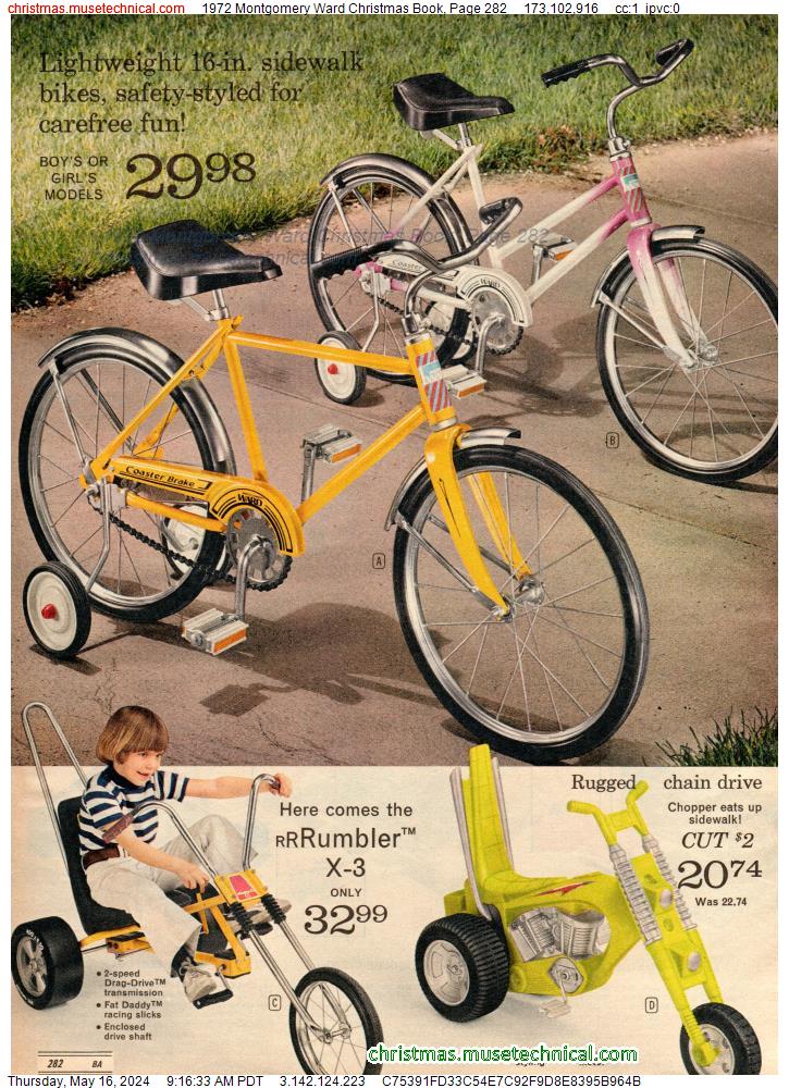 1972 Montgomery Ward Christmas Book, Page 282