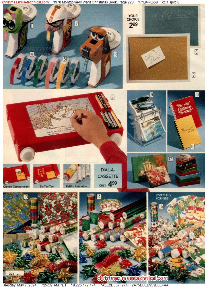 1978 Montgomery Ward Christmas Book, Page 228