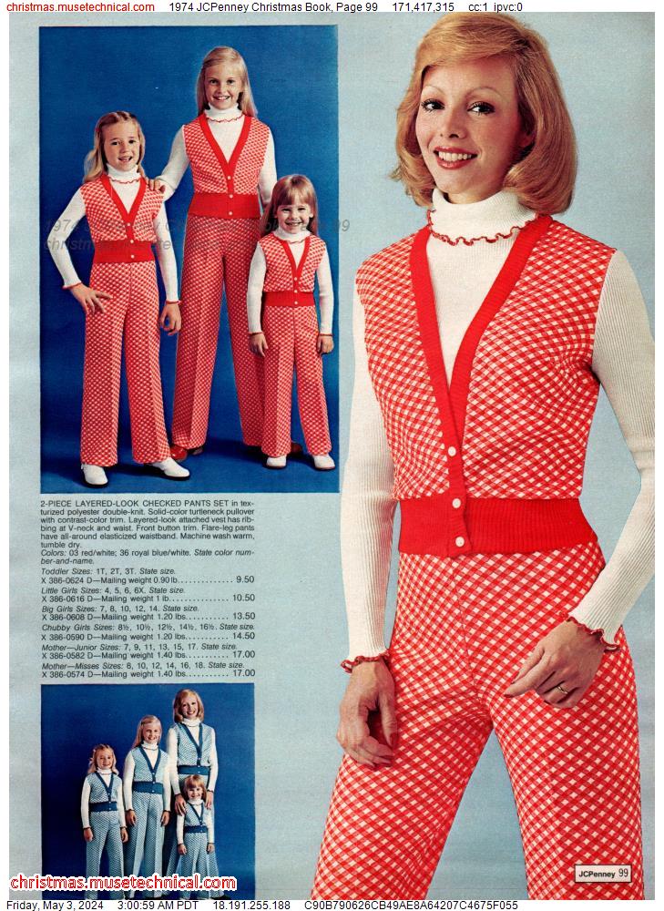 1974 JCPenney Christmas Book, Page 99