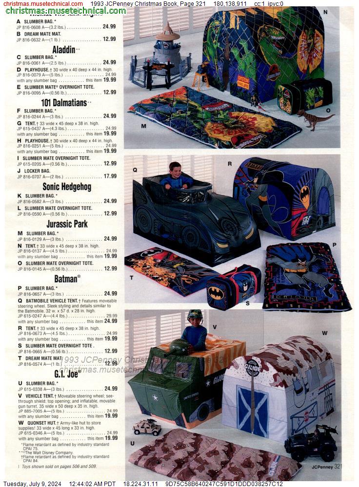1993 JCPenney Christmas Book, Page 321