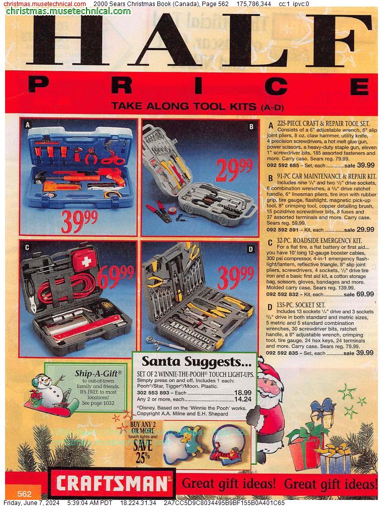 2000 Sears Christmas Book (Canada), Page 562
