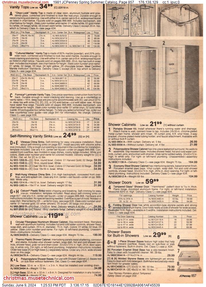 1981 JCPenney Spring Summer Catalog, Page 857