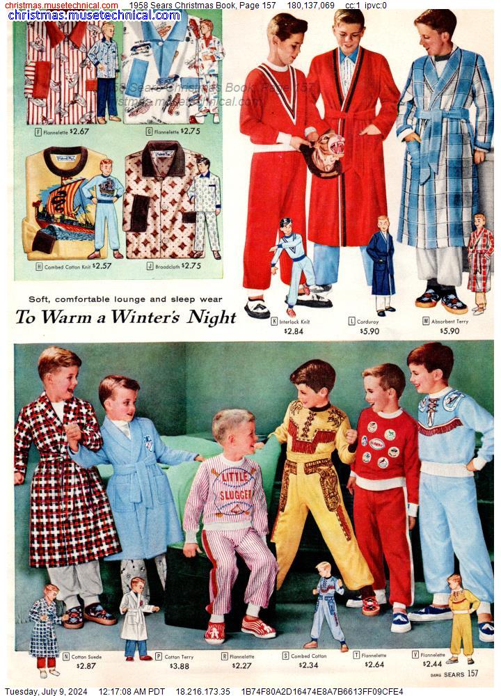 1958 Sears Christmas Book, Page 157