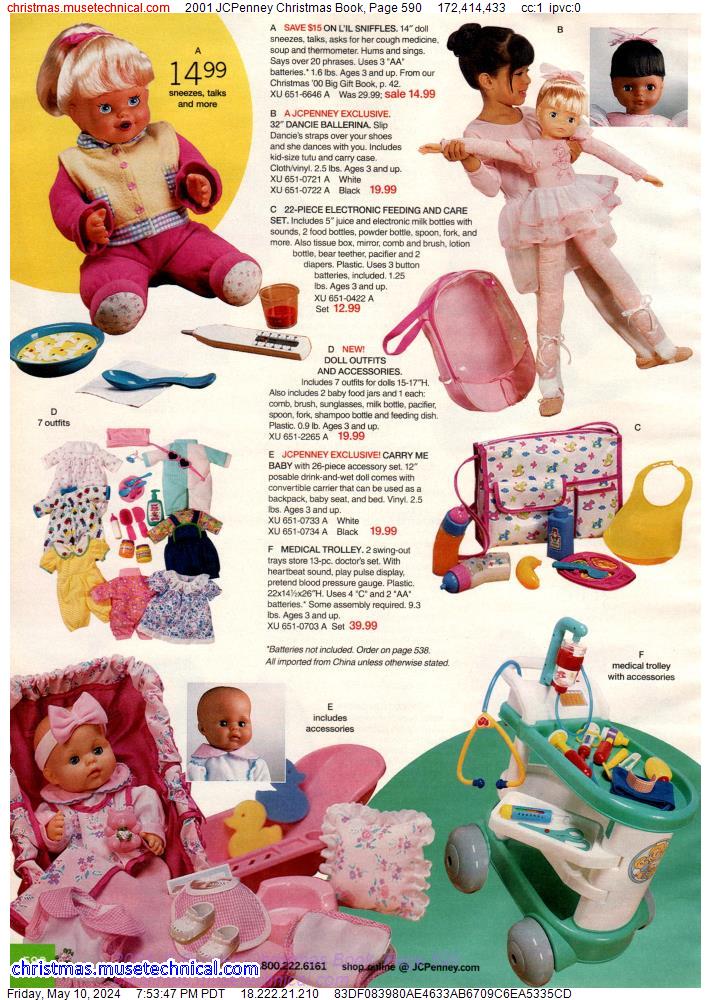 2001 JCPenney Christmas Book, Page 590