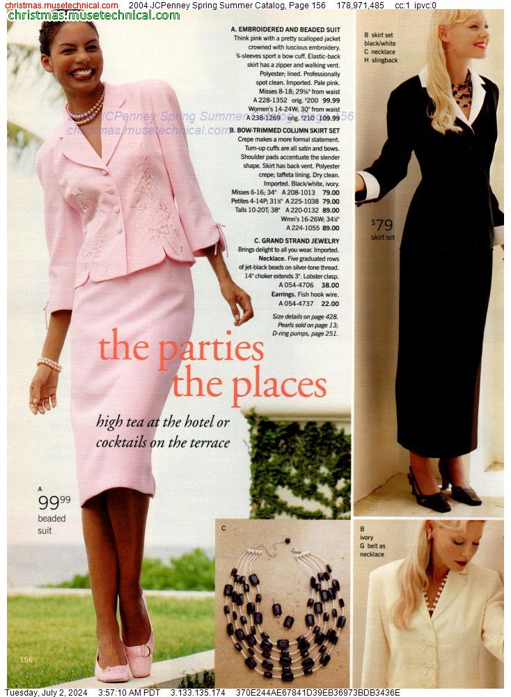 2004 JCPenney Spring Summer Catalog, Page 156