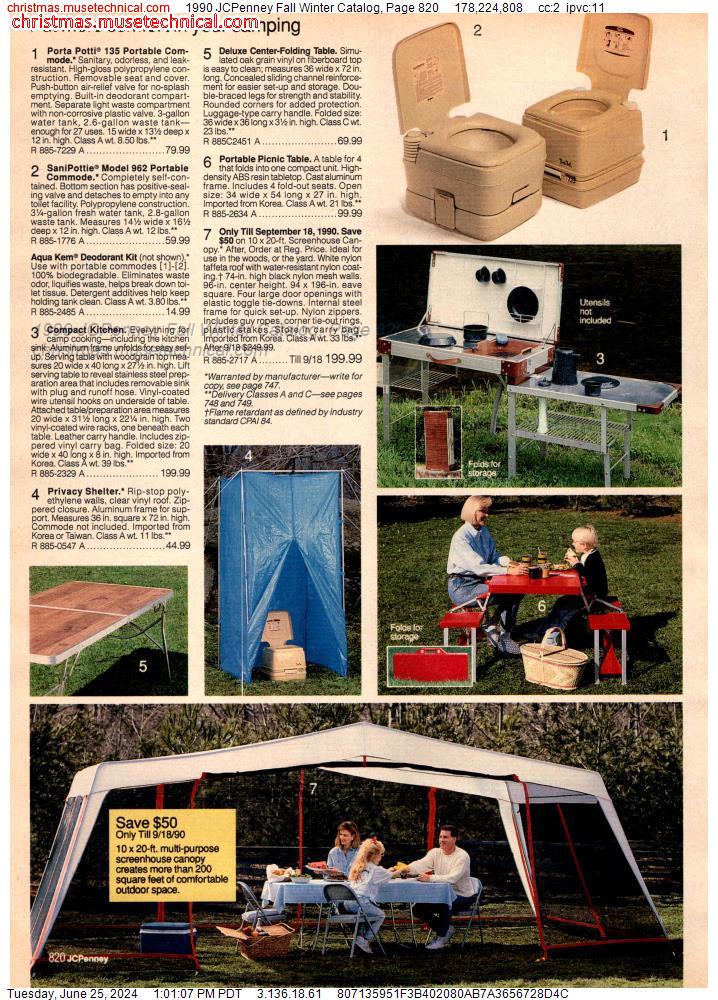 1990 JCPenney Fall Winter Catalog, Page 820