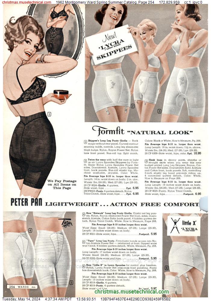 1962 Montgomery Ward Spring Summer Catalog, Page 254