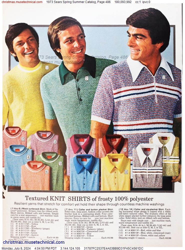 1973 Sears Spring Summer Catalog, Page 486
