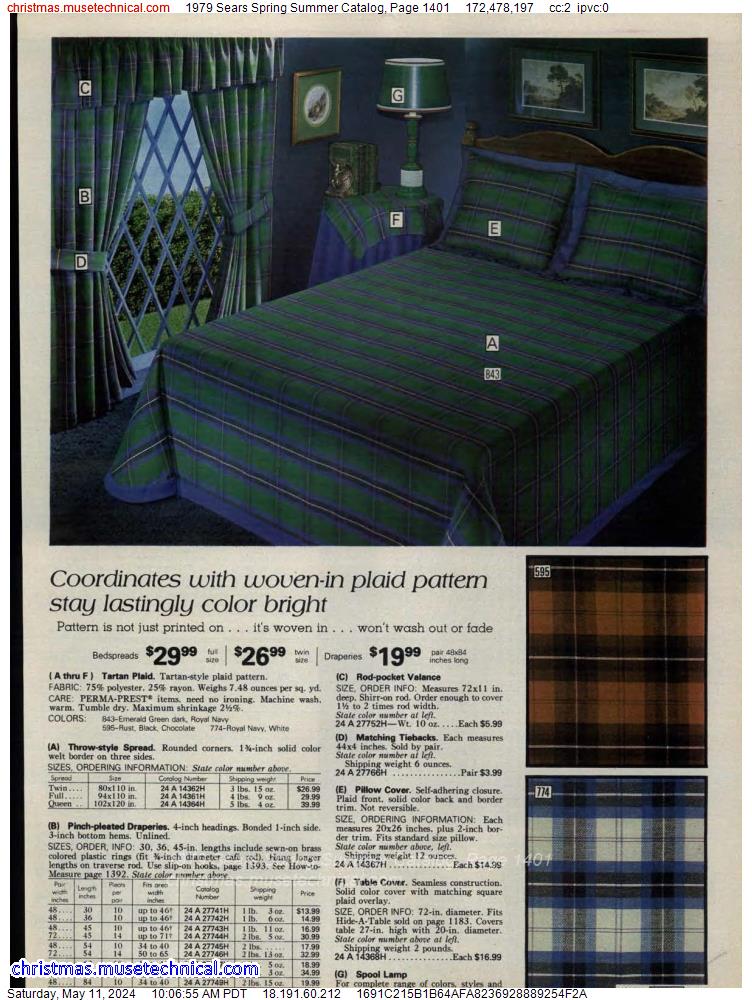 1979 Sears Spring Summer Catalog, Page 1401