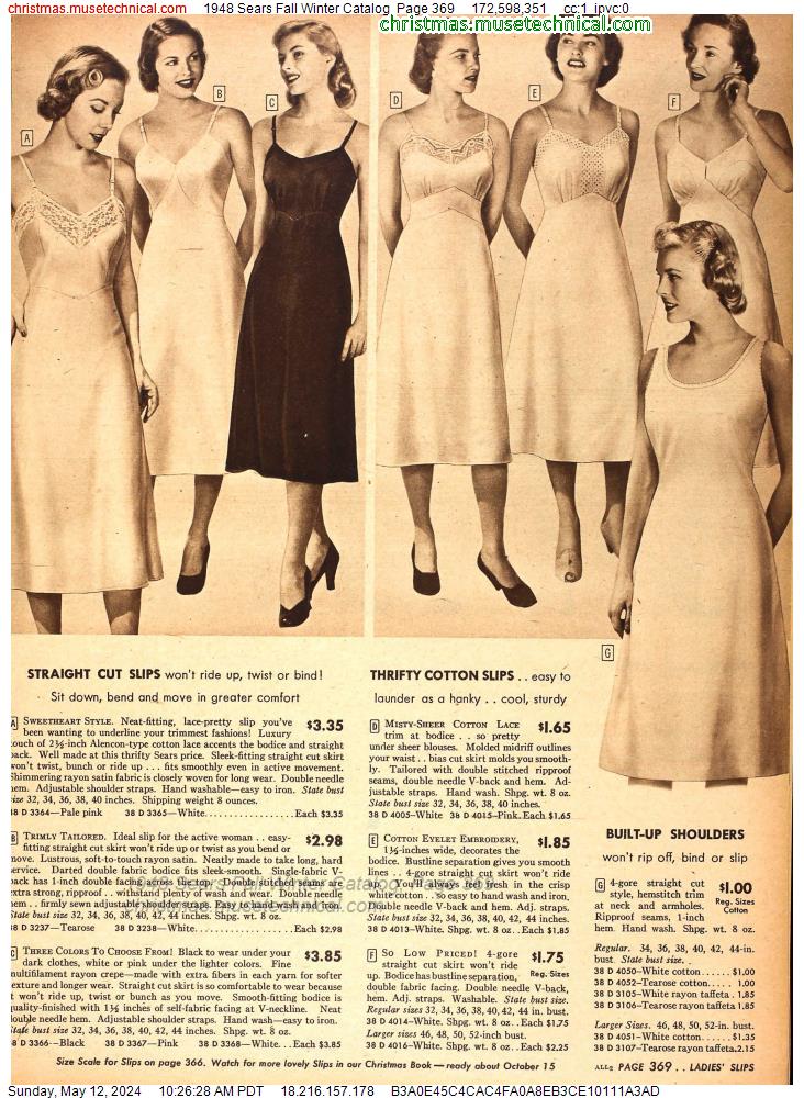 1948 Sears Fall Winter Catalog, Page 369