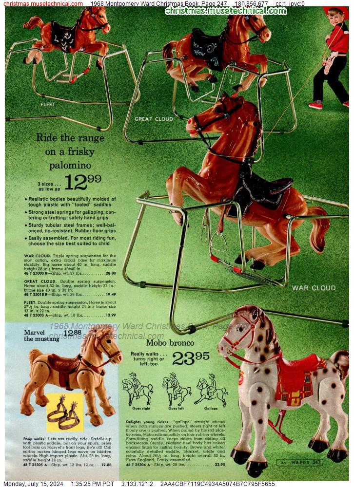 1968 Montgomery Ward Christmas Book, Page 247