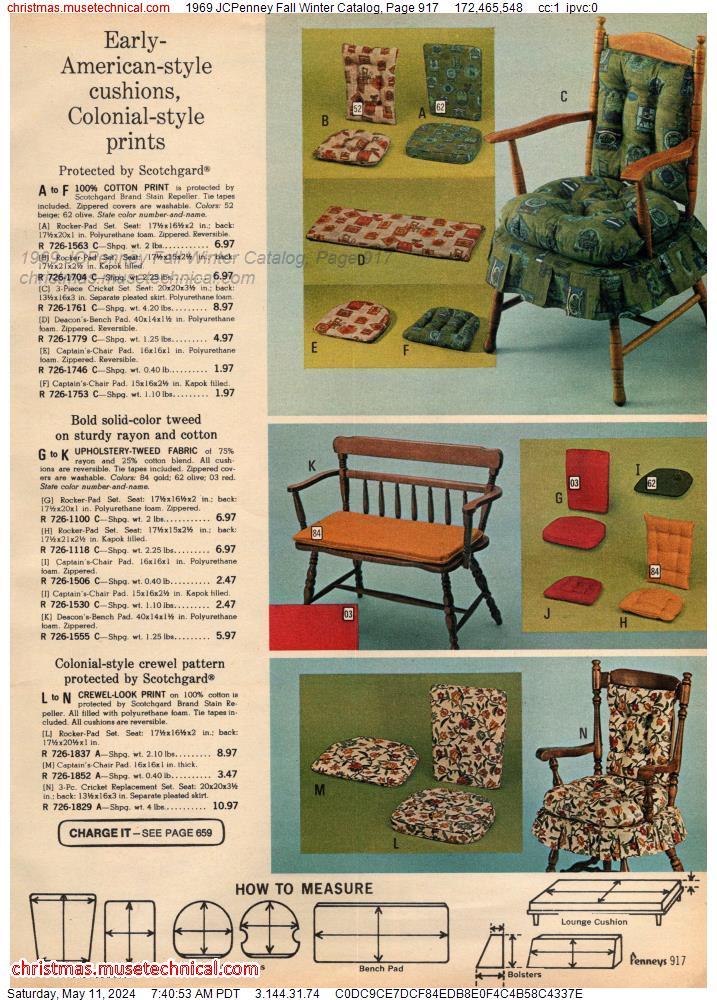 1969 JCPenney Fall Winter Catalog, Page 917