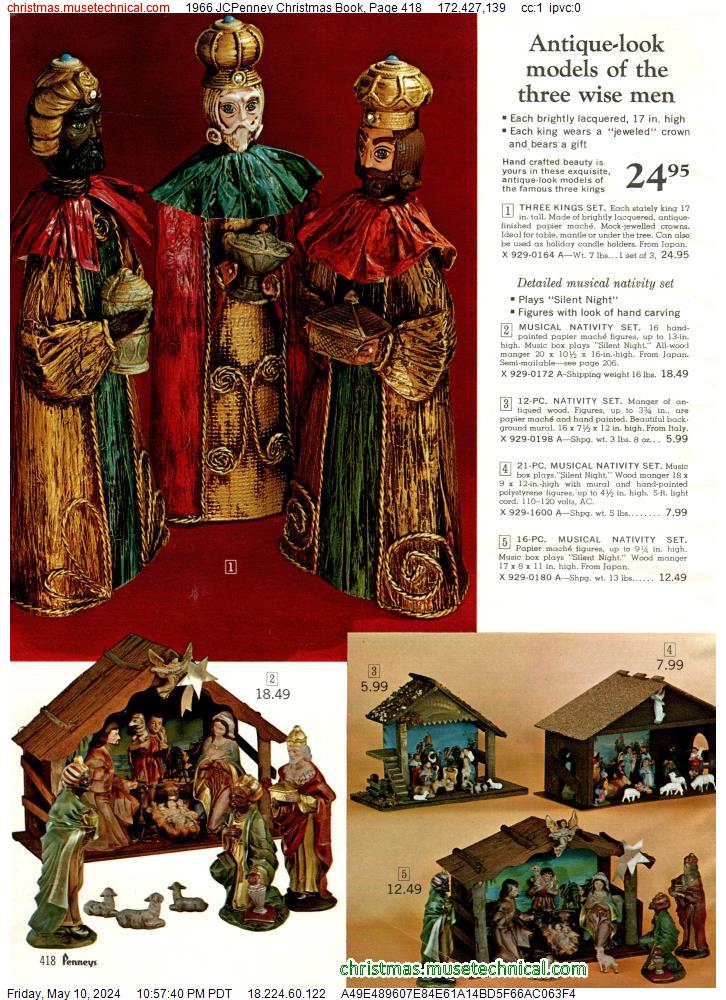 1966 JCPenney Christmas Book, Page 418