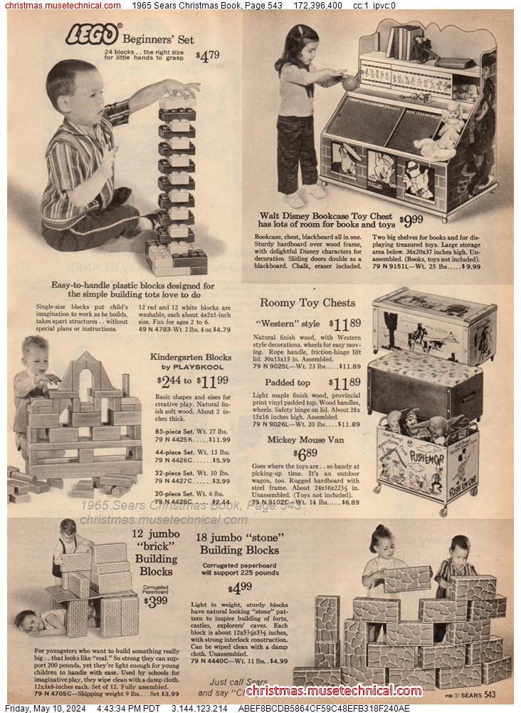 1965 Sears Christmas Book, Page 543