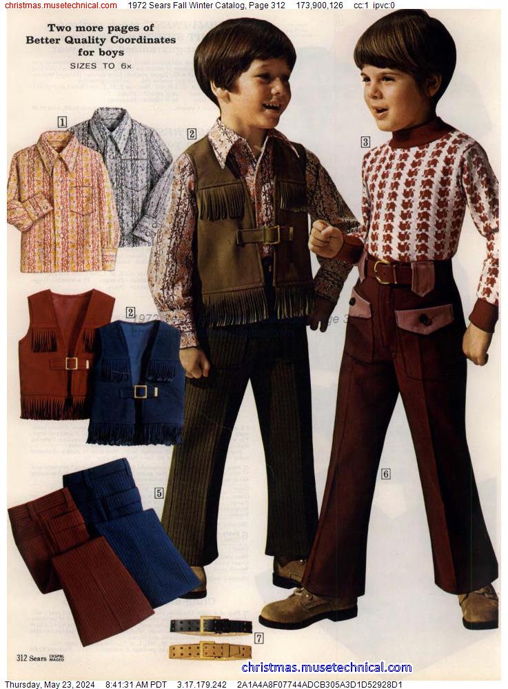 1972 Sears Fall Winter Catalog, Page 312 - Catalogs & Wishbooks
