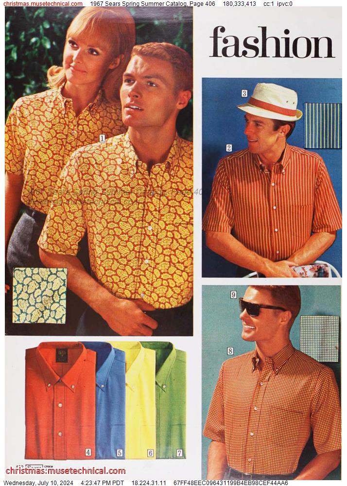 1967 Sears Spring Summer Catalog, Page 406