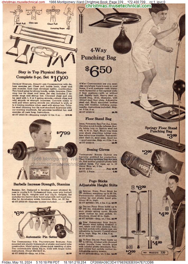 1966 Montgomery Ward Christmas Book, Page 339