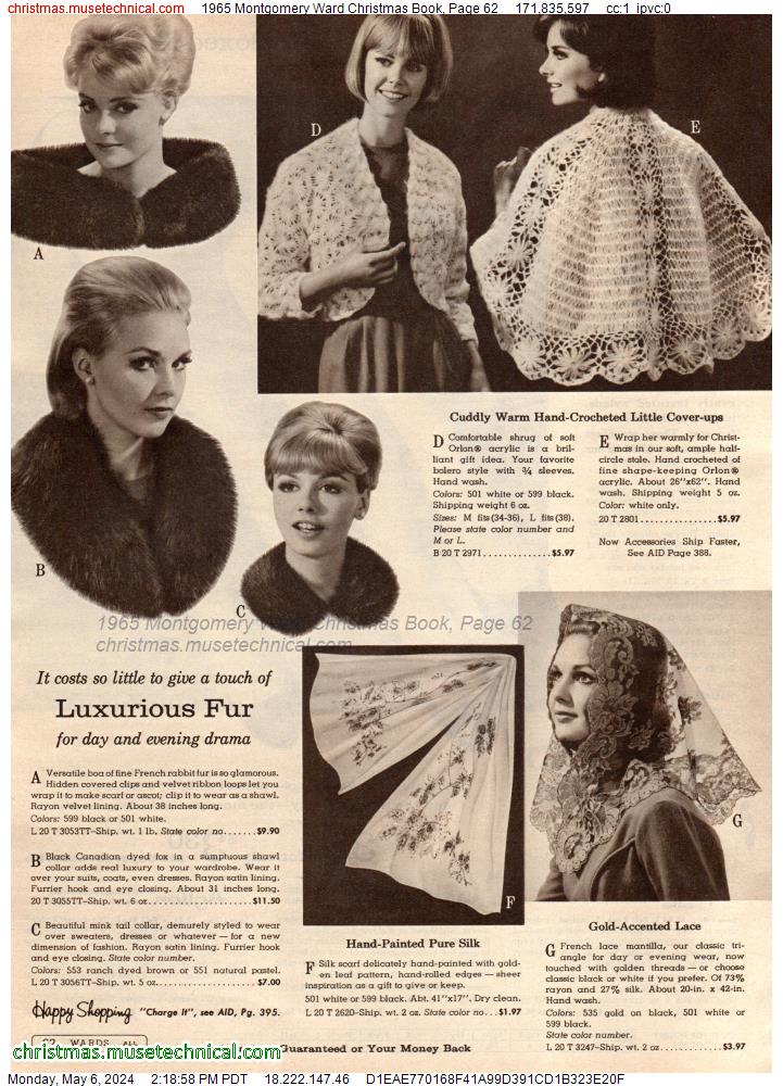 1965 Montgomery Ward Christmas Book, Page 62