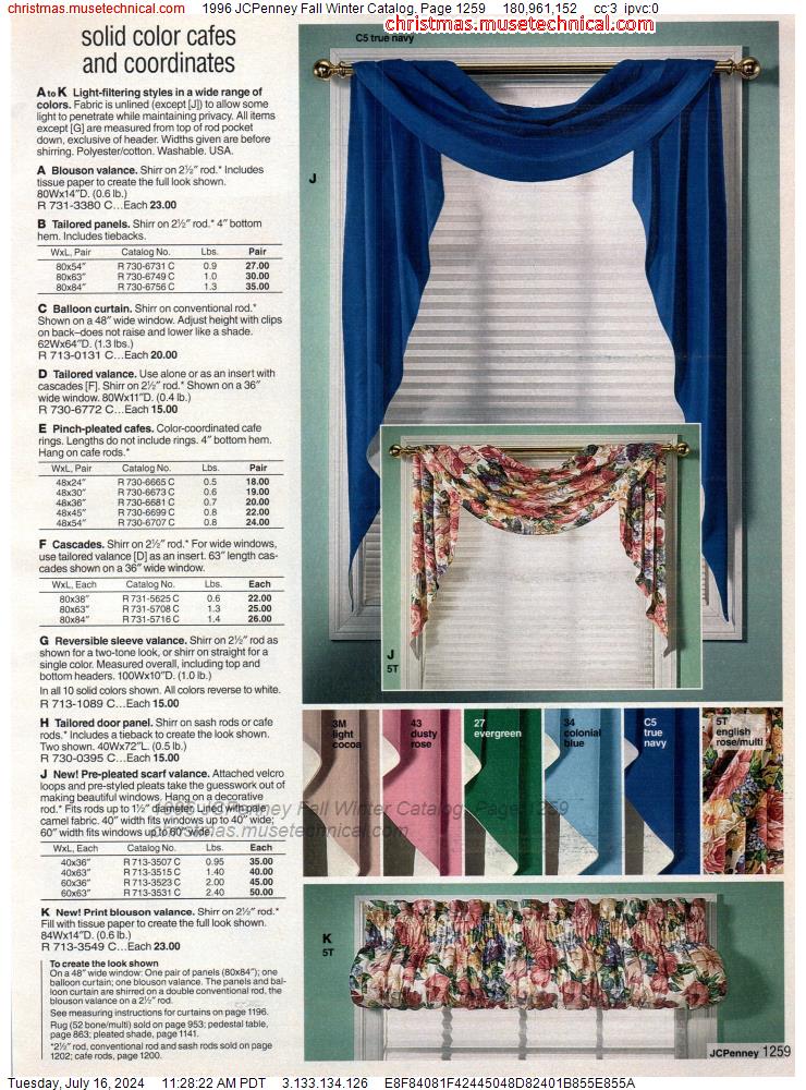 1996 JCPenney Fall Winter Catalog, Page 1259