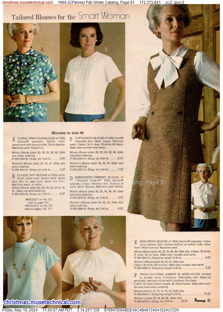 1969 JCPenney Fall Winter Catalog, Page 81