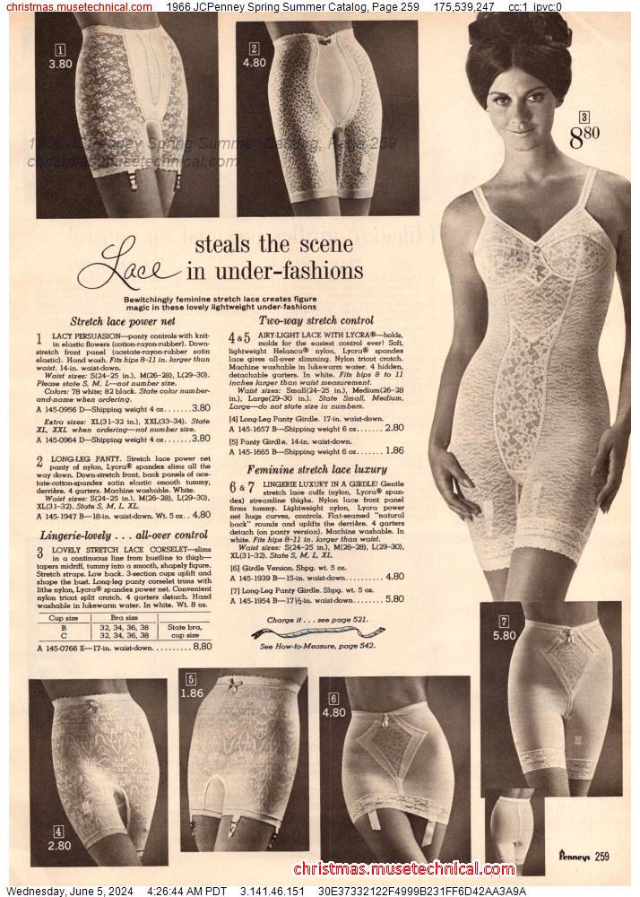 1966 JCPenney Spring Summer Catalog, Page 259