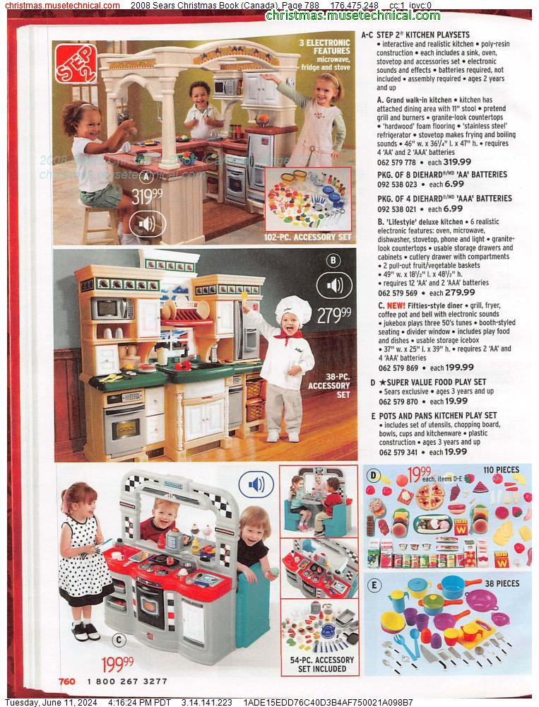 2008 Sears Christmas Book (Canada), Page 788