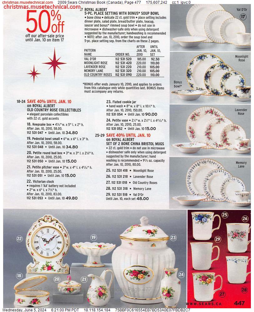 2009 Sears Christmas Book (Canada), Page 477
