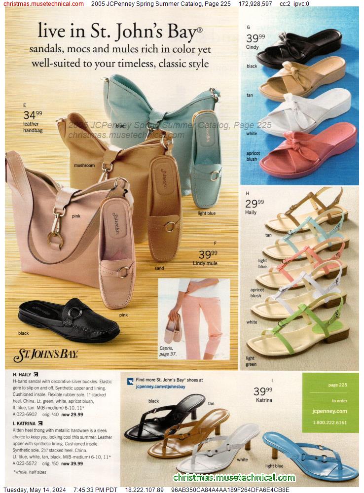 2005 JCPenney Spring Summer Catalog, Page 225
