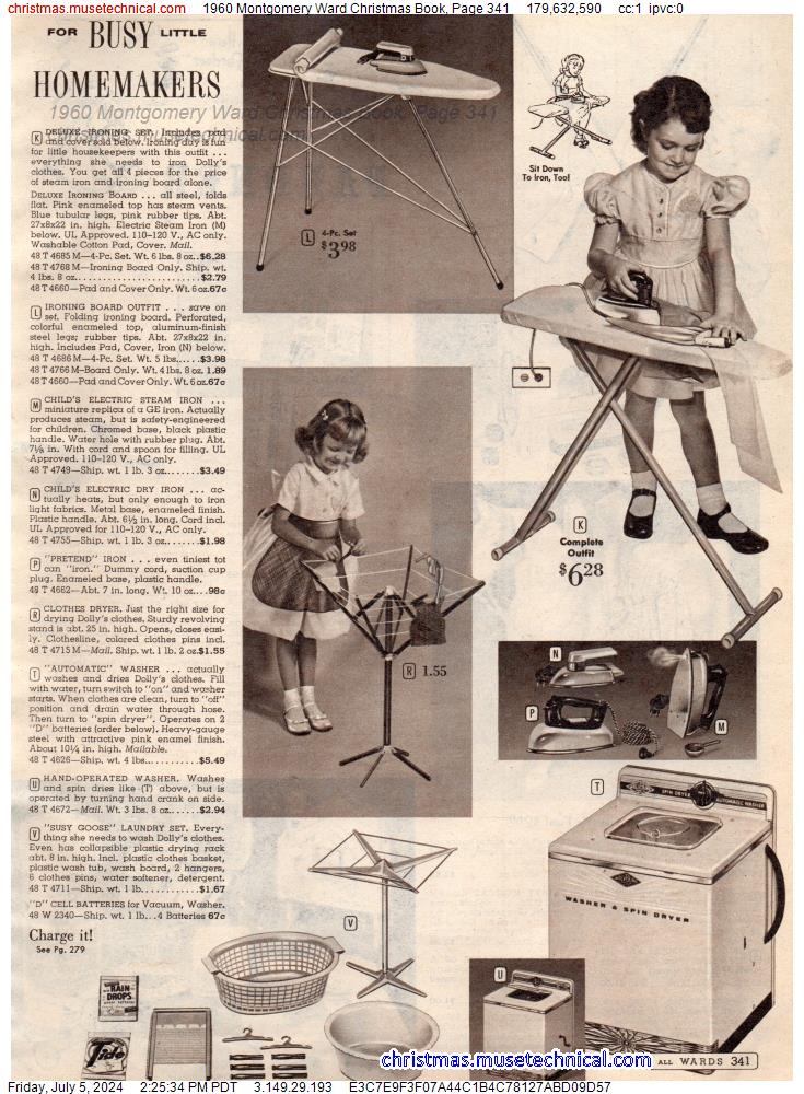 1960 Montgomery Ward Christmas Book, Page 341