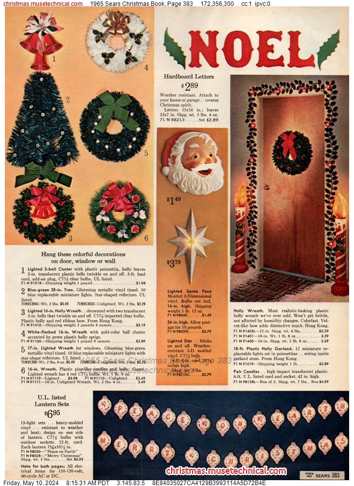 1965 Sears Christmas Book, Page 383