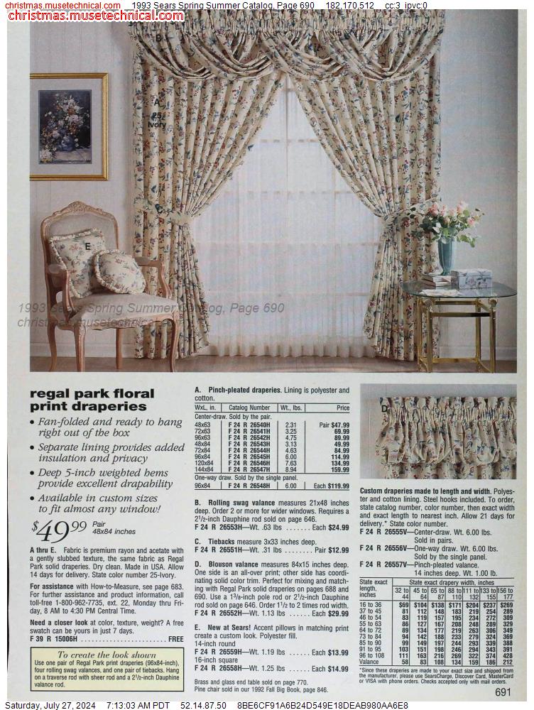 1993 Sears Spring Summer Catalog, Page 690