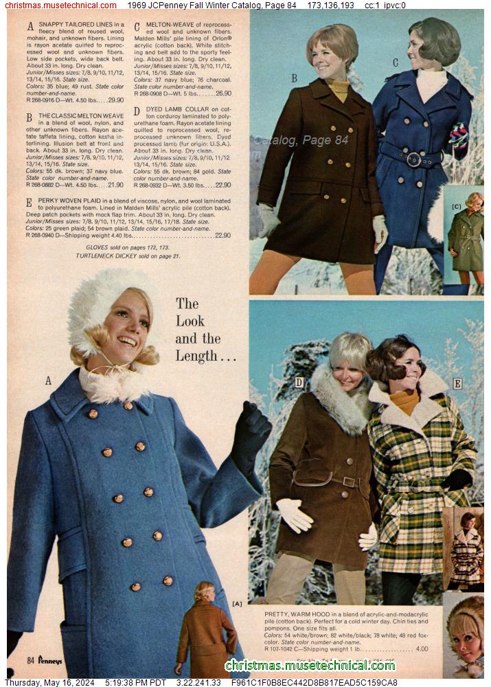 1969 JCPenney Fall Winter Catalog, Page 84