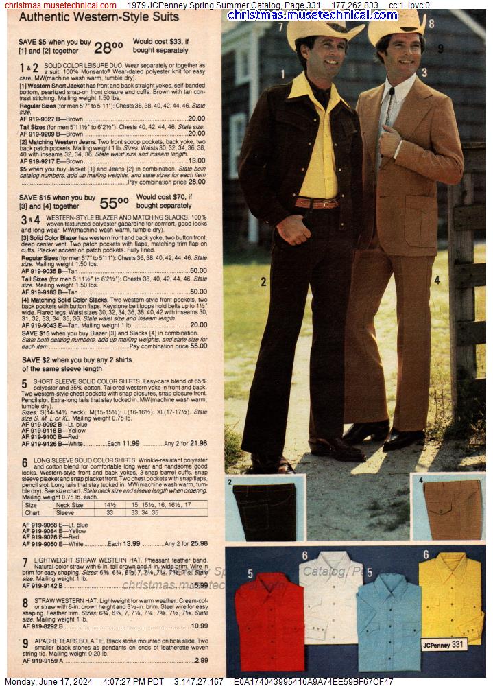 1979 JCPenney Spring Summer Catalog, Page 331