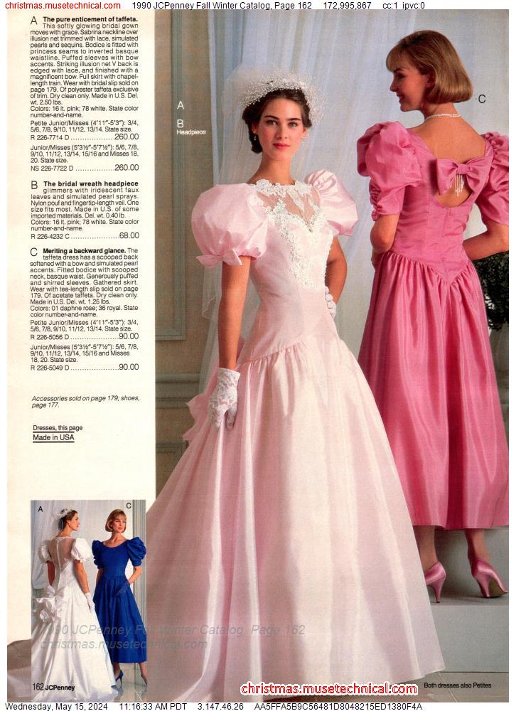1990 JCPenney Fall Winter Catalog, Page 162