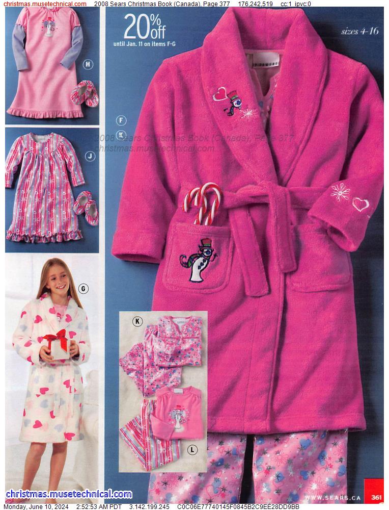 2008 Sears Christmas Book (Canada), Page 377