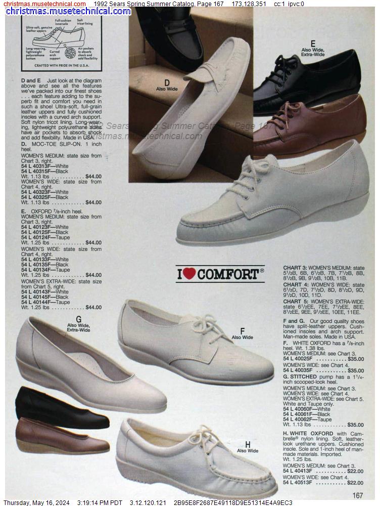 1992 Sears Spring Summer Catalog, Page 167