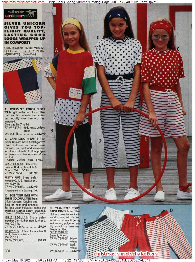 1991 Sears Spring Summer Catalog, Page 300